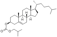 コレステロールイソブチルカルボナート 化学構造式