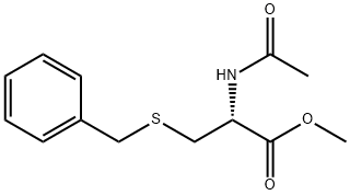 N-ACETYL-S-BENZYL-L-CYSTEINE METHYL ESTER Struktur