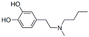 1,2-Benzenediol, 4-[2-(butylmethylamino)ethyl]- (9CI) Struktur