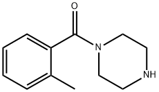 1-(2-METHYLBENZOYL)PIPERAZINE 化学構造式