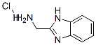 (1H-苯并咪唑-2-基)-甲胺盐酸盐, 7757-21-3, 结构式