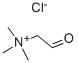 ベタインアルデヒドクロリド 化学構造式