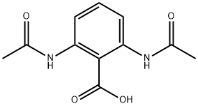 2,6-Diacetamidobenzoic acid Structure