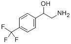 2-HYDROXY-2-[4-(TRIFLUOROMETHYL)PHENYL]ETHYLAMINE Struktur