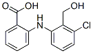 N-(3-chloro-2-hydroxymethylphenyl)anthranilic acid Structure