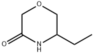 5-ETHYL-3-MORPHOLINONE Struktur
