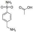 醋酸磺胺米隆 结构式