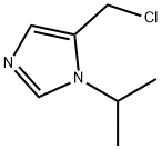 5-(クロロメチル)-1-イソプロピル-1H-イミダゾール 化学構造式