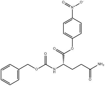 N2-カルボベンゾキシ-L-グルタミンp-ニトロフェニル 化学構造式