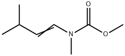 Carbamic acid, methyl(3-methyl-1-butenyl)-, methyl ester (9CI) Struktur