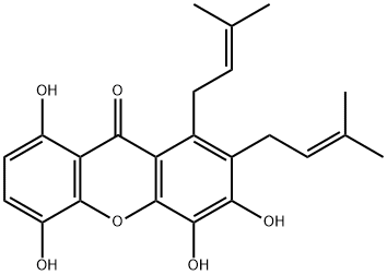 1,4,5,6-四羟基-7,8-异戊烯基占吨酮,776325-66-7,结构式