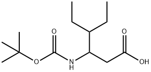 3-TERT-BUTOXYCARBONYLAMINO-4-ETHYL-HEXANOIC ACID|3-((叔丁氧羰基)氨基)-4-乙基己酸