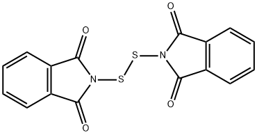 N,N'-DITHIOBISPHTHALIMIDE Struktur