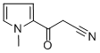 3-(1-METHYL-1H-PYRROL-2-YL)-3-OXOPROPANENITRILE Structure