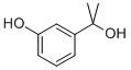 3-(2-ヒドロキシ-2-プロピル)フェノール 化学構造式