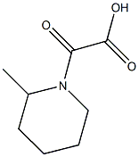 (2-methylpiperidin-1-yl)(oxo)acetic acid Struktur