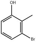 3-ブロモ-2-メチルフェノール 化学構造式