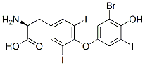 左甲状腺素杂质38, 77667-01-7, 结构式