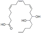 (5Z,8Z,11Z)-14,15-dihydroxyicosa-5,8,11-trienoic acid Struktur