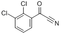 2,3-ジクロロ-α-オキソベンゼンアセトニトリル 化学構造式