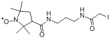 3-[3-(2-Iodoacetamido)propylcarbamoyl]-PROXYL Struktur