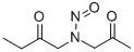N-nitroso(2-oxobutyl)(2-oxopropyl)amine Structure