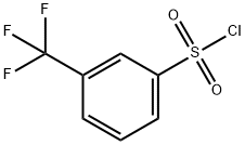 3-(トリフルオロメチル)ベンゼンスルホニルクロリド 化学構造式