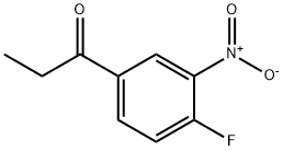 3-nitro-4-fluoropropiophenone  Struktur