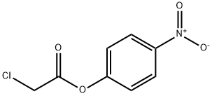 クロロ酢酸P-ニトロフェニル 化学構造式