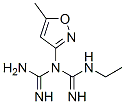 Imidodicarbonimidic diamide, N-ethyl-N-(5-methyl-3-isoxazolyl)- (9CI) Struktur
