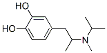 1,2-Benzenediol, 4-[2-[methyl(1-methylethyl)amino]propyl]- (9CI) 结构式