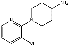 4-胺基-1-[(3-氯-2-吡啶基)]哌啶,777009-05-9,结构式