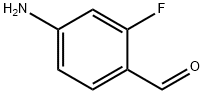 4-aMino-2-fluorobenzaldehyde Structure