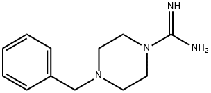 4-BENZYLPIPERAZINE-1-CARBOXAMIDINE HEMISULFATE Struktur