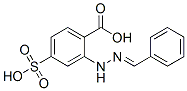 2-Benzilidene hydraiino-4-sulfo benzoic acid Structure