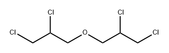 1,1'-オキシビス(2,3-ジクロロプロパン) 化学構造式