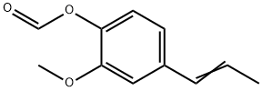 2-methoxy-4-(1-propenyl)phenyl formate Struktur