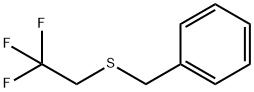 BENZYL 2,2,2-TRIFLUOROETHYL SULFIDE Struktur