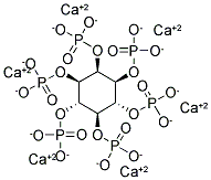 myo-イノシトールヘキサキス(りん酸カルシウム) 化学構造式