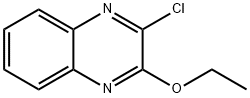 2-氯-3-乙氧基喹喔啉 结构式