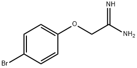 2-(4-bromophenoxy)ethanimidamide Structure