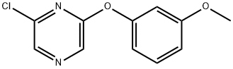 2-CHLORO-6-(3-METHOXYPHENOXY) PYRAZINE Structure