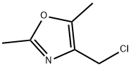 4-(CHLOROMETHYL)-2,5-DIMETHYL-1,3-OXAZOLE Struktur