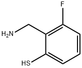 Benzenethiol, 2-(aminomethyl)-3-fluoro- (9CI) Struktur