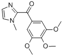 (1-METHYL-1H-IMIDAZOL-2-YL)(3,4,5-TRIMETHOXYPHENYL)METHANONE Structure