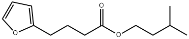 2-Furanbutanoic acid, 3-methylbutyl ester, 7779-66-0, 结构式