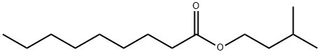 ノナン酸3-メチルブチル 化学構造式