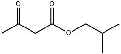 Isobutyl acetoacetate Struktur