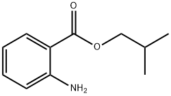 2-氨基苯甲酸异丁酯, 7779-77-3, 结构式