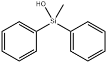 hydroxymethyldiphenylsilane Structure